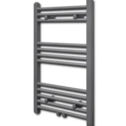 Handtuchheizkörper Warmwasser Gerade Grau 500x764 mm