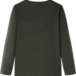 Kinder-Langarmshirt Khaki 104