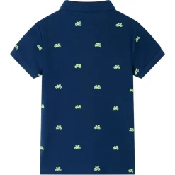 Kinder-Poloshirt Marineblau 92