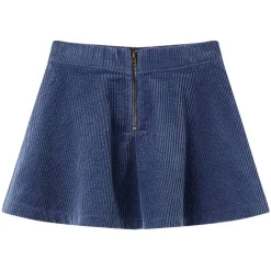 Kinderrock mit Taschen Cord Marineblau 92