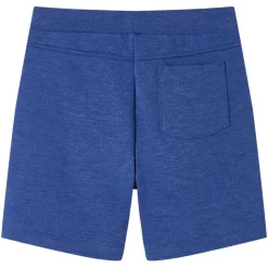 Kindershorts mit Kordelzug Blau Melange 116