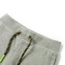 Kindershorts mit Kordelzug Hellkhaki Melange 92