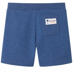 Kindershorts mit Kordelzug Dunkelblau Melange 116