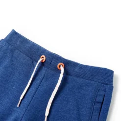 Kindershorts mit Kordelzug Dunkelblau Melange 116