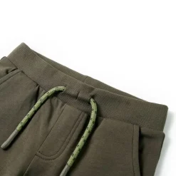 Kindershorts mit Kordelzug Dunkles Khaki 116