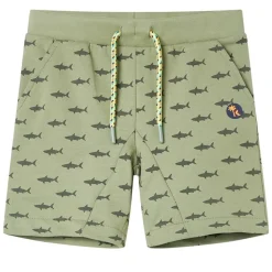 Kindershorts mit Kordelzug Helles Khaki 116