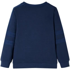 Kinder-Sweatshirt Marineblau Melange 92