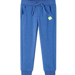 Kinder-Trainingshose Blau Melange 104