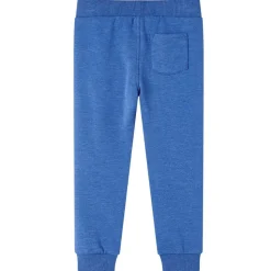 Kinder-Trainingshose Blau Melange 104