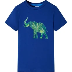 Kinder-T-Shirt Dunkelblau 104
