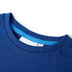Kinder-T-Shirt Dunkelblau 128