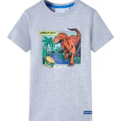 Kinder-T-Shirt Grau 116