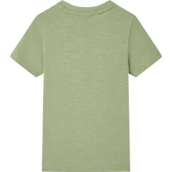 Kinder-T-Shirt Helles Khaki 116