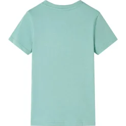 Kinder-T-Shirt Helles Khaki 92