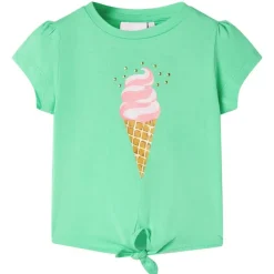 Kinder-T-Shirt Hellgrün 104