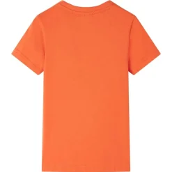 Kinder-T-Shirt Hellorange 104