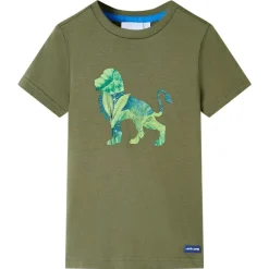 Kinder-T-Shirt Khaki 104