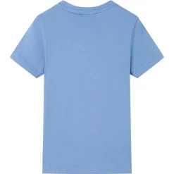 Kinder-T-Shirt Mittelblau 128