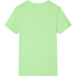 Kinder-T-Shirt Neongrün 116