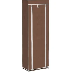 Schuhschrank Schuhregal 8 Schicht 57 x29 x162 cm Braun