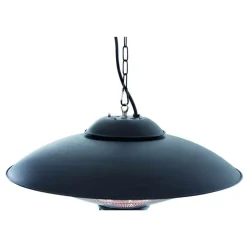 Sunred Deckenheizstrahler Sirius 2100 W Halogen Schwarz CE09B