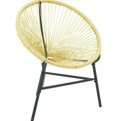 vidaXL Acapulco-Gartenstuhl Poly Rattan Beige