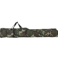 vidaXL Angelrutentasche Grün Tarnfarben 150 cm Oxford-Gewebe