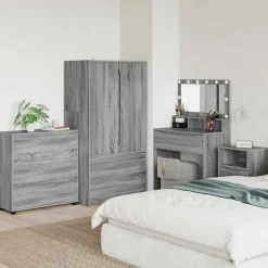vidaXL Aufbewahrungsschrank Graues Sonoma 80 x 48 x 57 cm