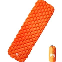 vidaXL Aufblasbare Isomatte Orange 190x58x6 cm