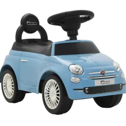 vidaXL Aufsitzauto Fiat 500 Blau
