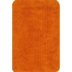 vidaXL Badematten-Set 2-tlg. Stoff Orange