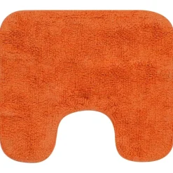 vidaXL Badematten-Set 2-tlg. Stoff Orange