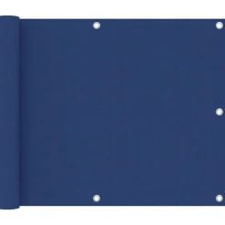 vidaXL Balkon-Sichtschutz Blau 75x300 cm Oxford-Gewebe