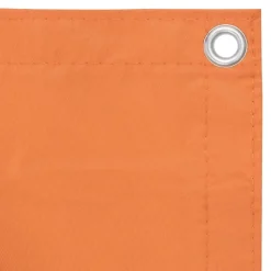 vidaXL Balkon-Sichtschutz Orange 75x300 cm Oxford-Gewebe