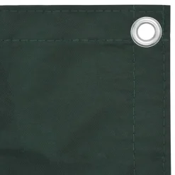 vidaXL Balkon-Sichtschutz Dunkelgrün 75x300 cm Oxford-Gewebe