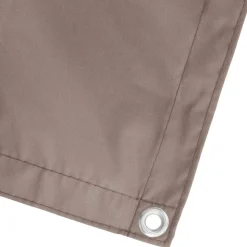 vidaXL Balkonsichtschutz Taupe 110 x 600 cm Oxford-Stoff