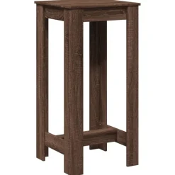 vidaXL Bartisch Braun Eichen-Optik 51x50x103,5 cm Holzwerkstoff