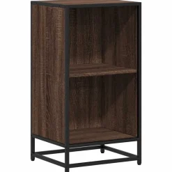 vidaXL Bücherregal Braun Eichen-Optik 40x35x76 cm Holzwerkstoff