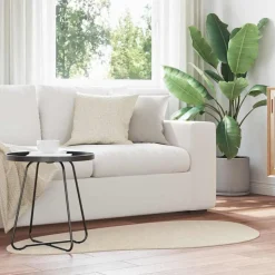 vidaXL Bereichsteppiche HUARTE Beige 80 x 150 cm Polyester