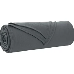 vidaXL Überwurfdecke Dunkelgrau 210 x 140 cm Fleece