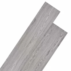 vidaXL Bodenplanken 18 pcs Dunkelgrau 5,26 m² PVC