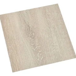 vidaXL Bodenplanken 55 pcs Beige 5,11 m² PVC
