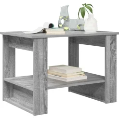 vidaXL Couchtisch Graues Sonoma 72 x 50 x 50 cm Holzwerkstoff