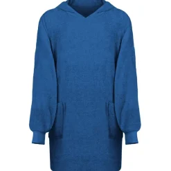 vidaXL Decken-Hoodie KINN Marineblau L Baumwolle