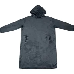 vidaXL Decken-Hoodie Marineblau S Flanell