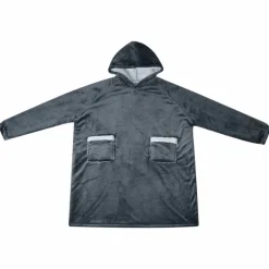 vidaXL Decken-Hoodie Marineblau M Fleece und Flanell