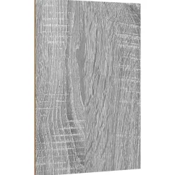 vidaXL Dekoplatten 12 pcs Graues Sonoma 21 x 30 x 0,27 cm