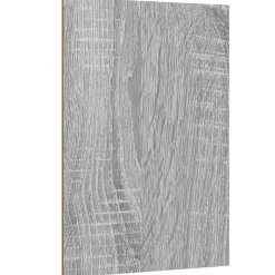 vidaXL Dekoplatten 12 pcs Graues Sonoma 15 x 21 x 0,27 cm
