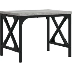 vidaXL Druckerständer Grau Sonoma 40x30x31 cm Holzwerkstoff