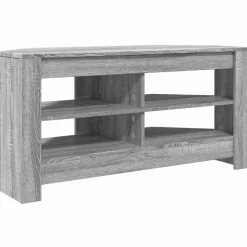 vidaXL EckTVSchrank Graues Sonoma 102 x 40,5 x 45 cm Holzwerkstoff